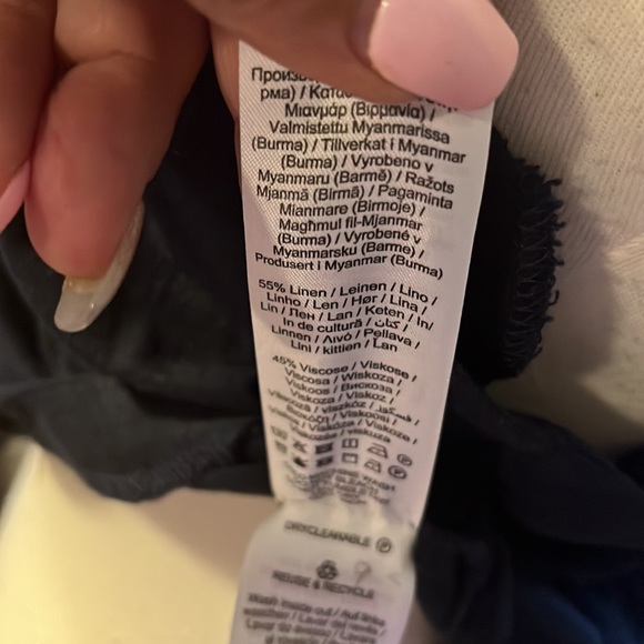 JDY NWOT linen blend halter tank NWOT - Picture 6 of 6